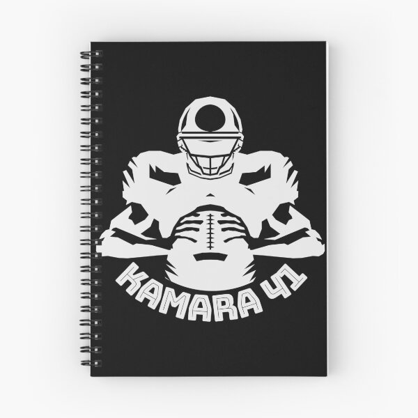 Item preview, Kamara 41 Running Back - New Orleans Saints - Silhouette White designed and sold by NoMatterLab.