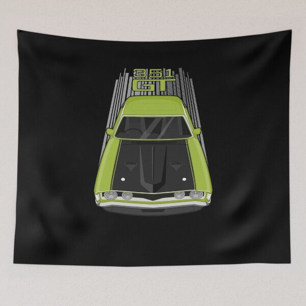 Item preview, Ford Falcon XA GT 351 - Lime Green and Black designed and sold by V8social.