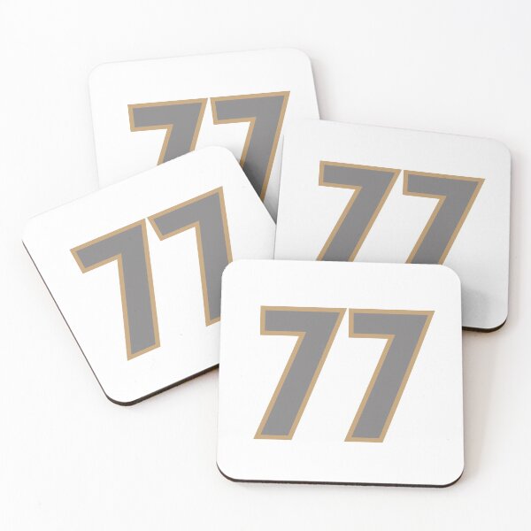 Item preview, 77 Silver Gold Sports Number Seventy-seven Jersey Dallas designed and sold by elhefe.