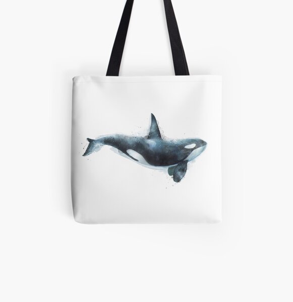 Orca All Over Print Tote Bag