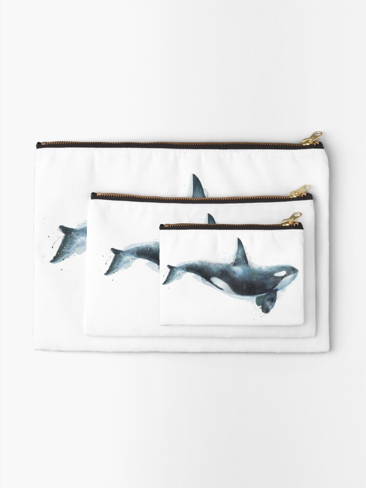 Orca and Arctic Friends Zip Pouch