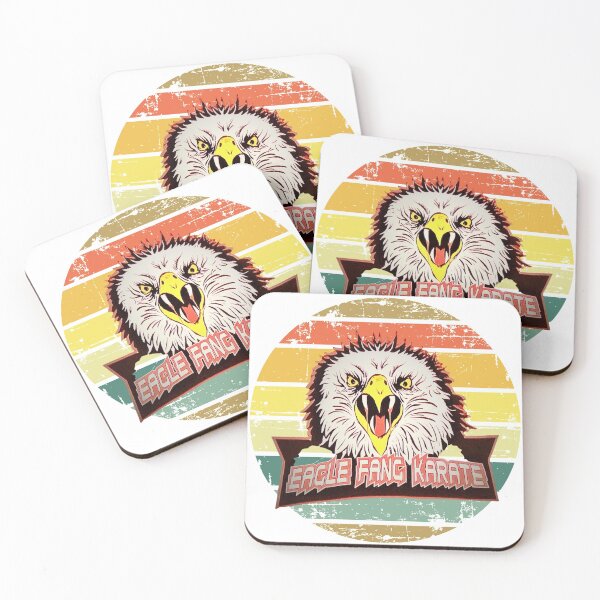 Item preview, Vintage Sunset Eagle Fang Karate  designed and sold by GoodGirlDesigns.
