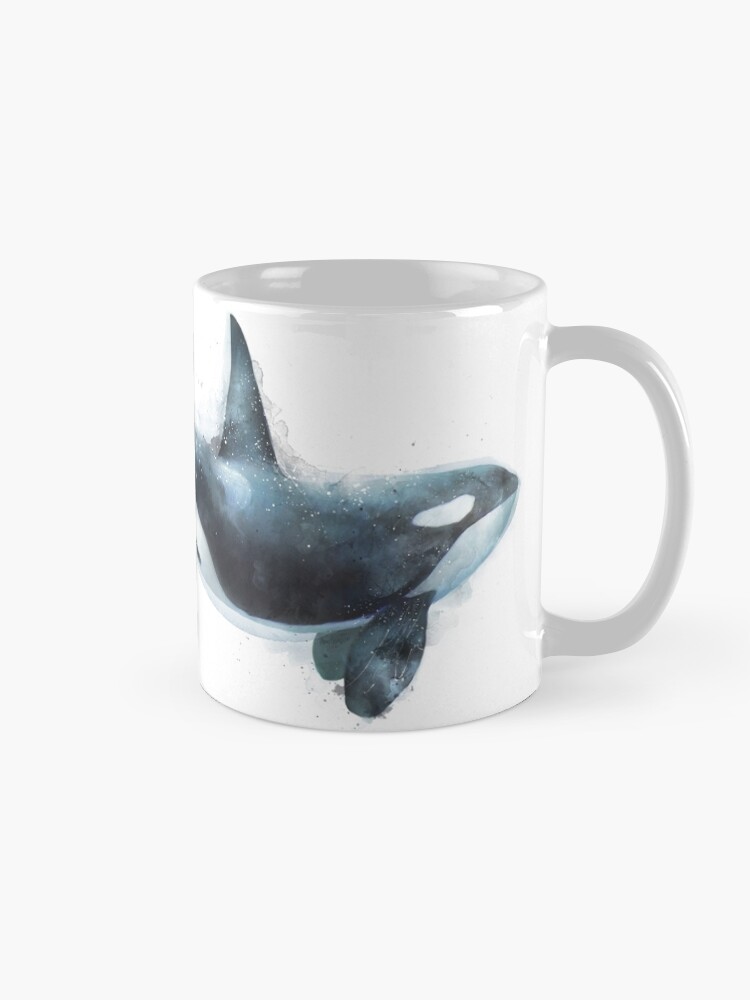 Thumbnail 5 of 6, Coffee Mug, Orca designed and sold by Amy Hamilton.
