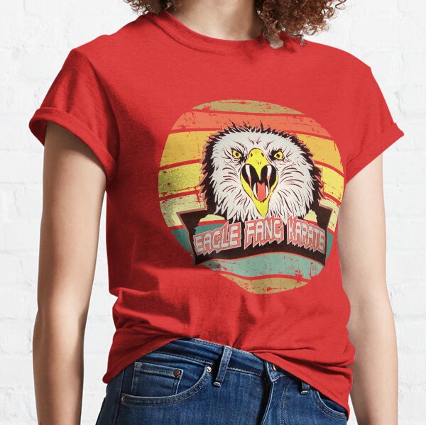 Vintage Sunset Eagle Fang Karate  Classic T-Shirt