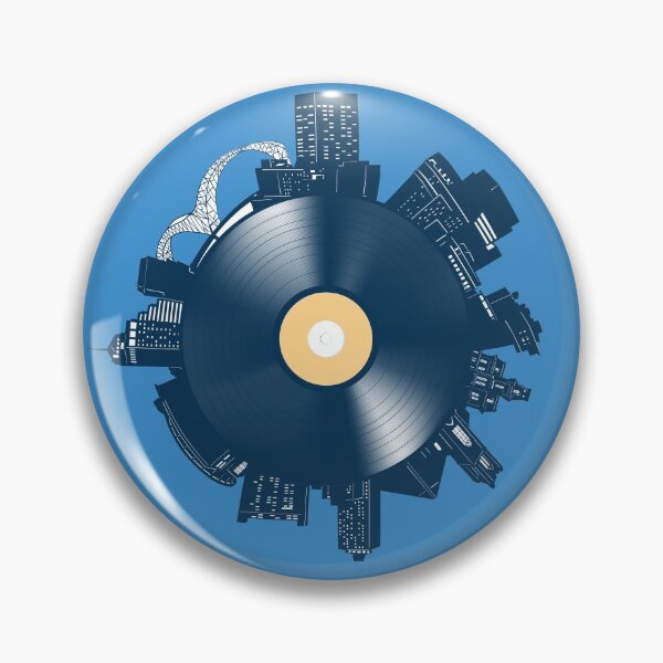 Item preview, memphis skyline vinyl designed and sold by BekimART2.