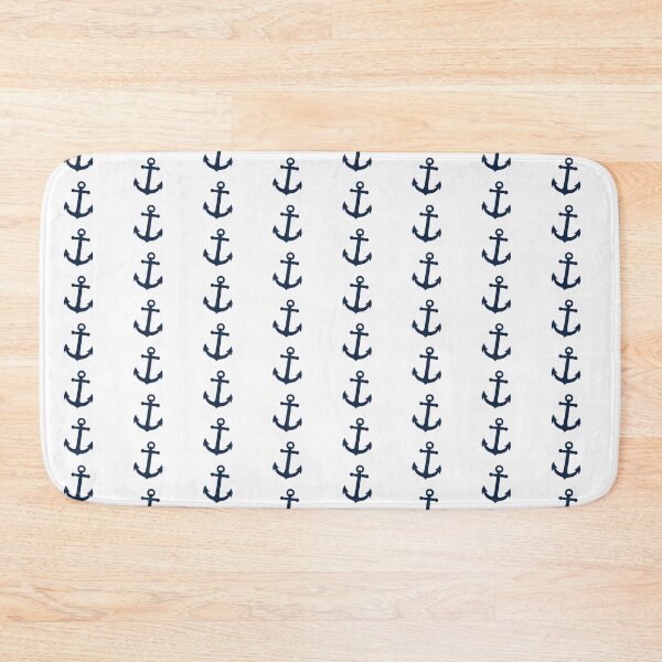 Item preview, Cool Modern Dark Navy Blue Sailing or Boating Anchor  designed and sold by Aleksandra  D.