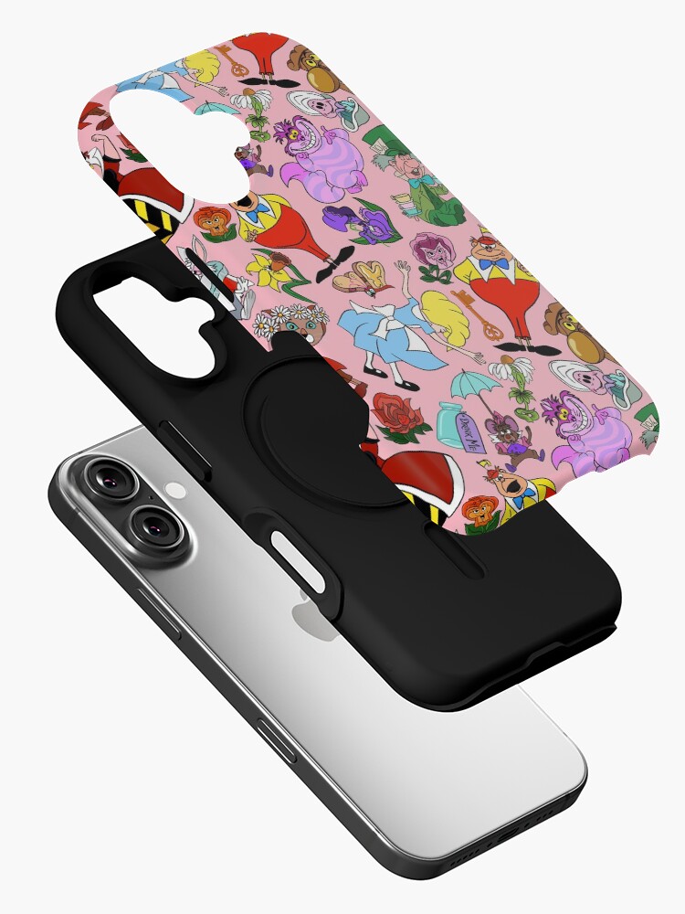 Wonderland Pink iPhone Case