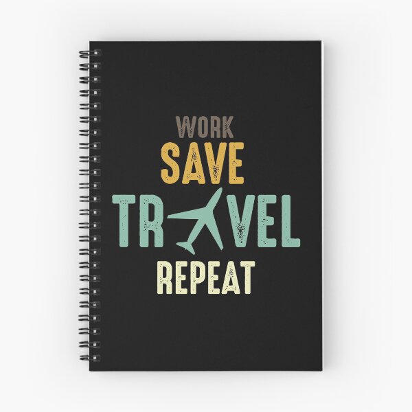 Item preview, Work Save Travel Repeat designed and sold by ElBeDesigns.