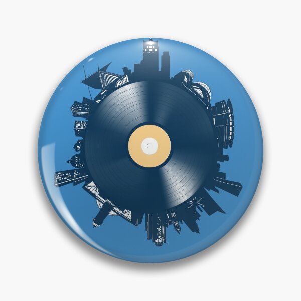 Item preview, milwaukee skyline vinyl designed and sold by BekimART2.
