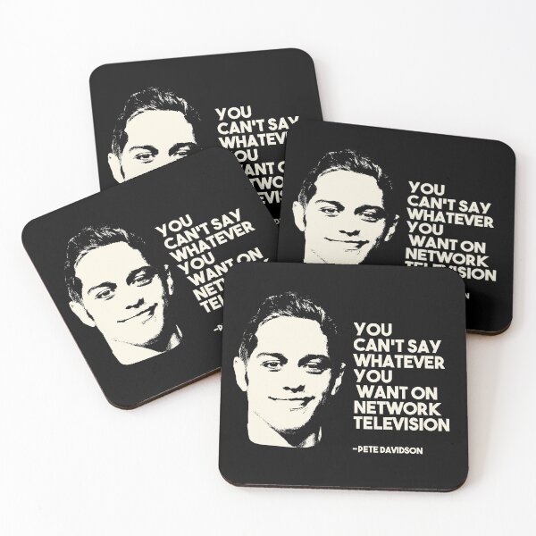 Item preview, Pete Davidson quote designed and sold by EGIT.