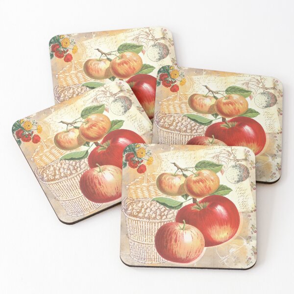 Item preview, Farm Kitchen Apple Orchard Vintage Collage designed and sold by AntiqueImages.
