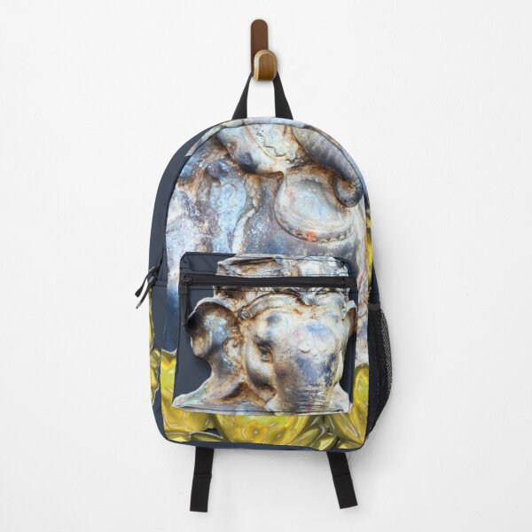 Item preview, Shri Ganesha The Lord of Success Yellow Lotus Blue designed and sold by SpiritGifts.