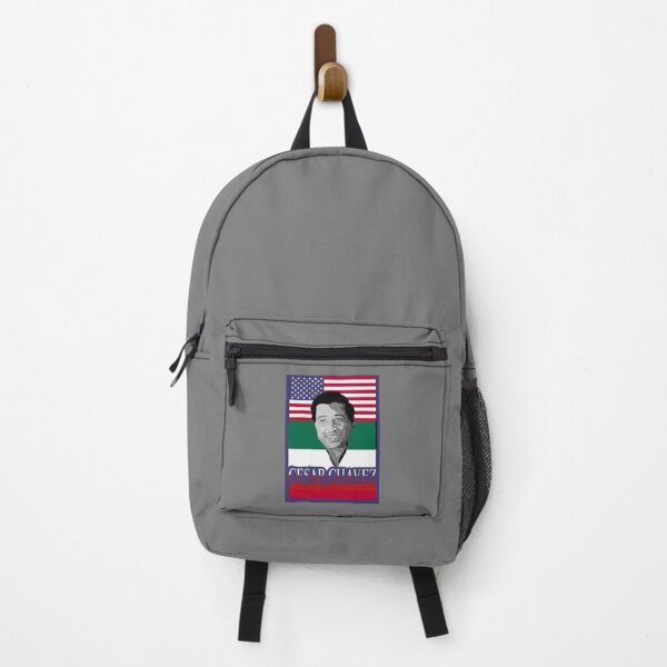 Item preview, Cesar Chavez Mexican & American Flags designed and sold by WaltTheAdobeGuy.