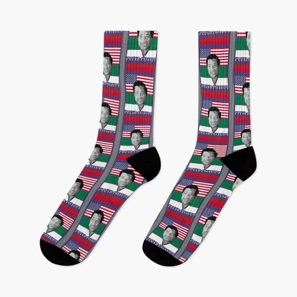 Item preview, Cesar Chavez Mexican & American Flags designed and sold by WaltTheAdobeGuy.