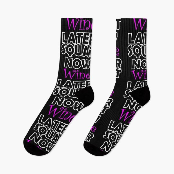 Item preview, Squat Now Wine Later - Black designed and sold by Saguiitay.