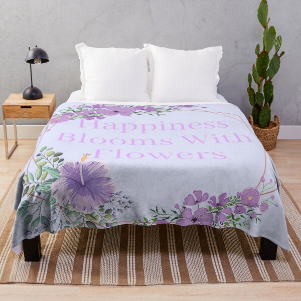 Item preview, Happiness blooms with flowers designed and sold by justjanetvos.