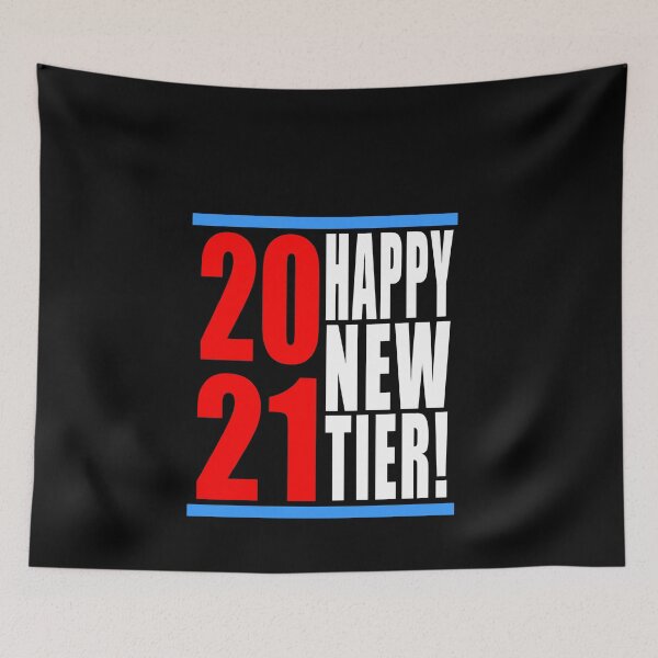 Item preview, Happy New Tier 2021 - Happy New Year designed and sold by HoneyBadgerBox.