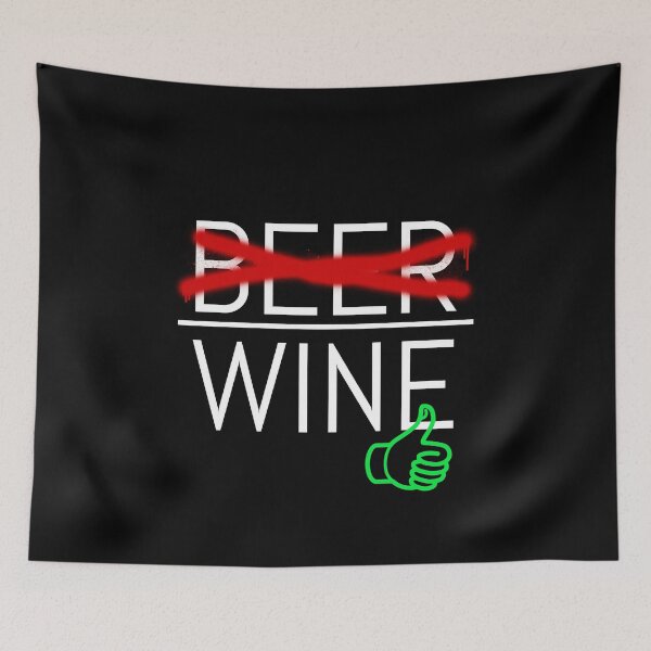 Item preview, No Beer Yes Wine, Sommelier designed and sold by ilovetshirts87.