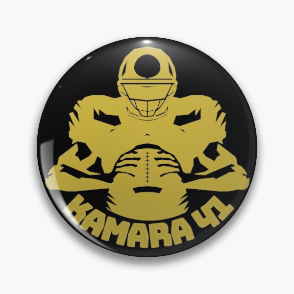 Item preview, Kamara 41 Running Back - New Orleans Saints - Silhouette Gold designed and sold by NoMatterLab.