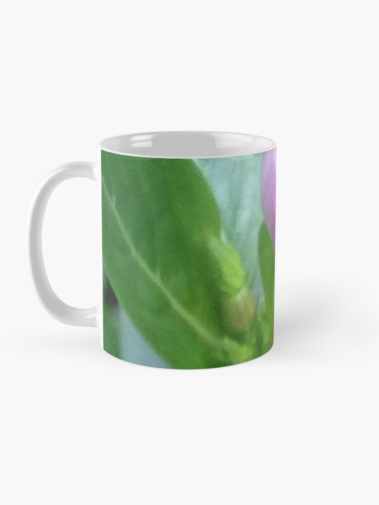 Alternate view of Pink Flower Photo Mug