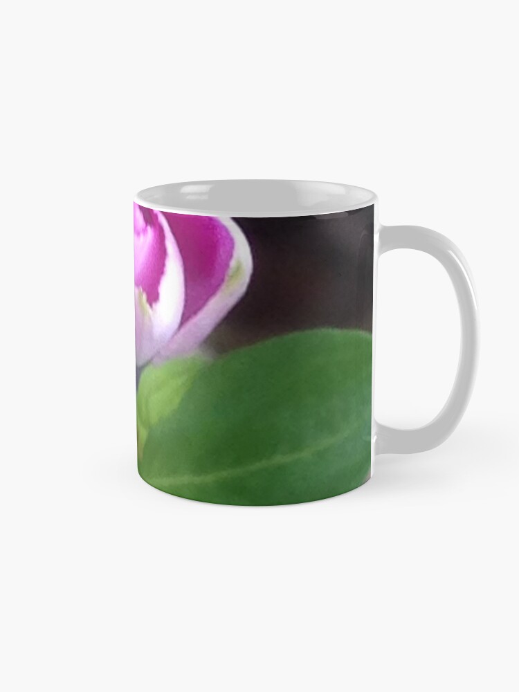 Alternate view of Pink Flower Photo Mug