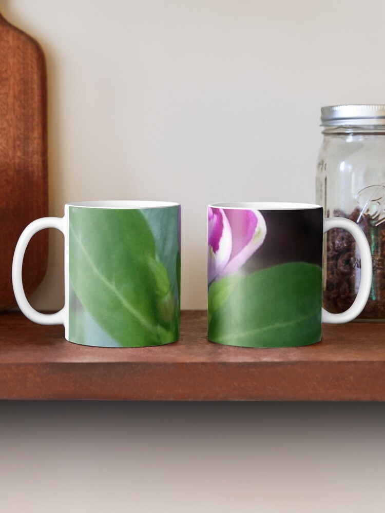 Alternate view of Pink Flower Photo Mug