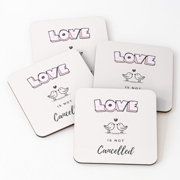 Item preview, Love Is Not Cancelled Valentine 2021 designed and sold by Simona Balan.