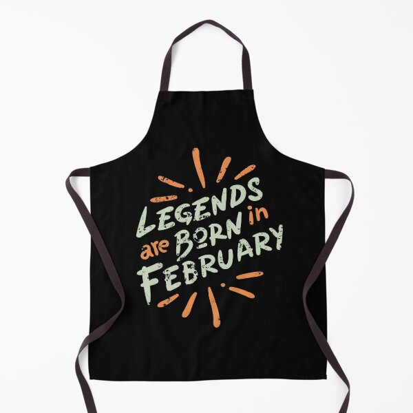 Item preview, Legends Are Born In February designed and sold by Qudkin.