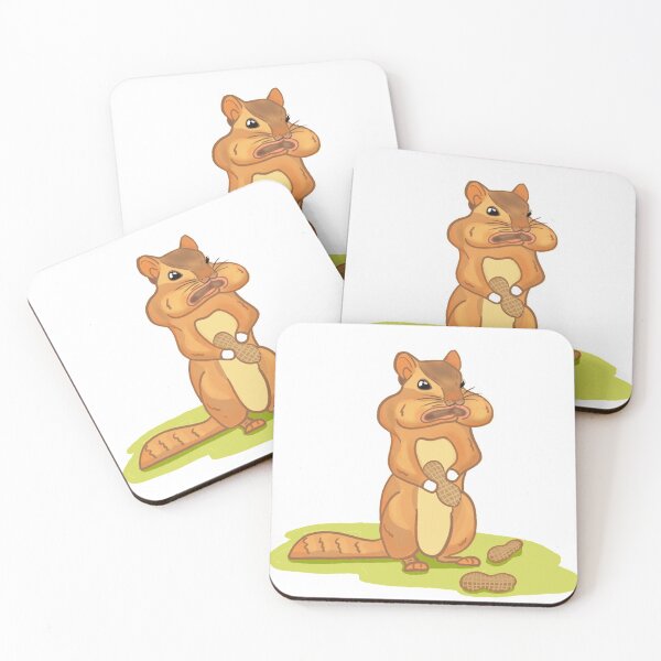 Item preview, Cute Squirrel and Peanuts designed and sold by AuriArts.