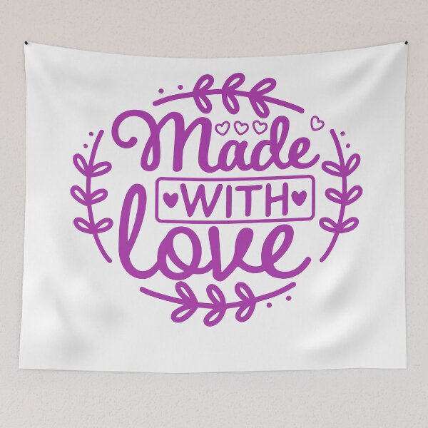 Item preview, Made With Love designed and sold by Mande Arts.