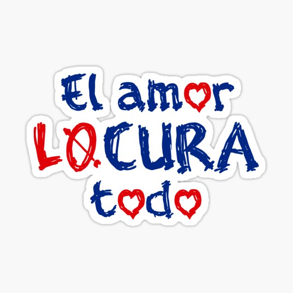 Item preview, El amor LOCURA todo designed and sold by achoprop.