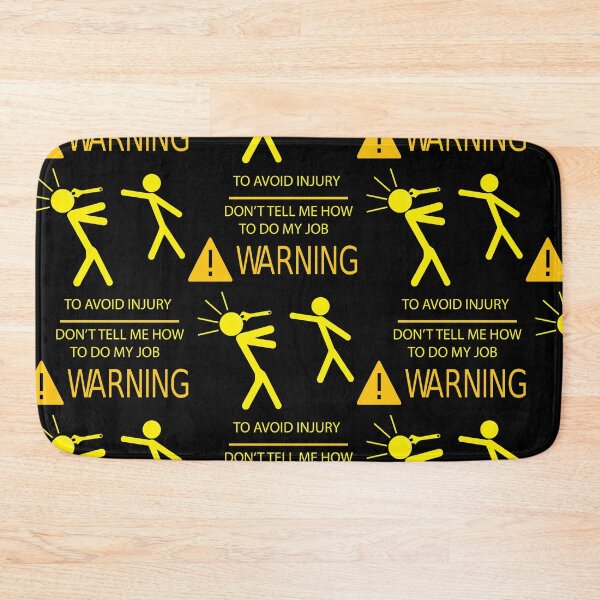 Item preview, WARNING SIGN  designed and sold by johnnyssandart.