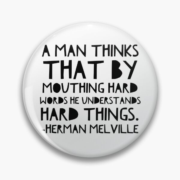 Item preview, Herman Melville Quote designed and sold by EvolutionWisdom.