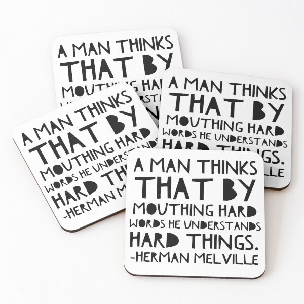 Item preview, Herman Melville Quote designed and sold by EvolutionWisdom.