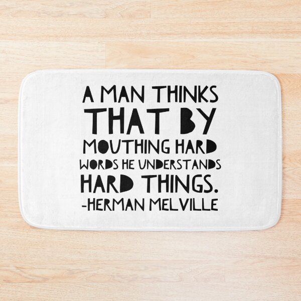 Item preview, Herman Melville Quote designed and sold by EvolutionWisdom.