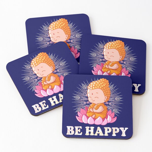 Item preview, Be Happy Little Buddha  designed and sold by VintagePrada.