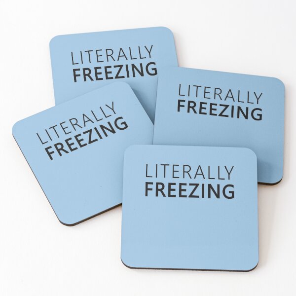 Item preview, I Am Literally Freezing Cold : Funny winter Sweatshirt designed and sold by FunnyDSN.