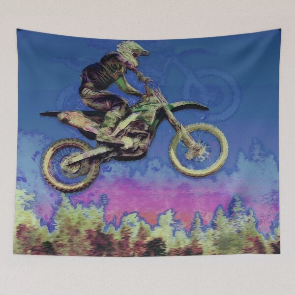Item preview, Spirit of Motox - Motocross Racer designed and sold by NaturePrints.