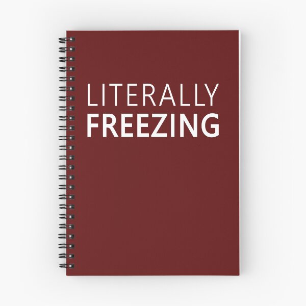 Item preview, Copy of I Am Literally Freezing Cold : Funny winter Sweatshirt designed and sold by FunnyDSN.