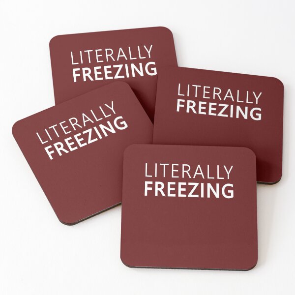 Item preview, Copy of I Am Literally Freezing Cold : Funny winter Sweatshirt designed and sold by FunnyDSN.