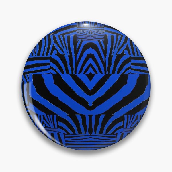 Artikelvorschau, Funky Blue Zebra entworfen und verkauft von cherylorraine.