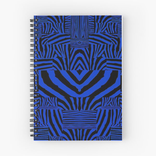 Aperçu de l'œuvre Zèbre bleu funky créée et vendue par cherylorraine.