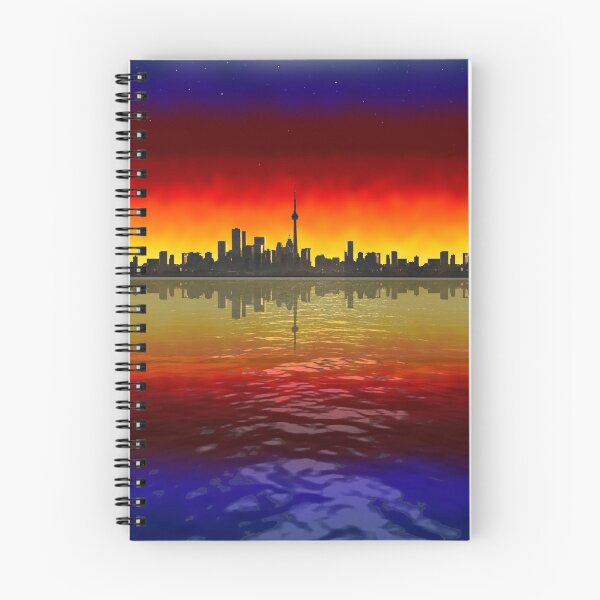 Item preview, Toronto Skyline at Sunset designed and sold by Moodphaser.