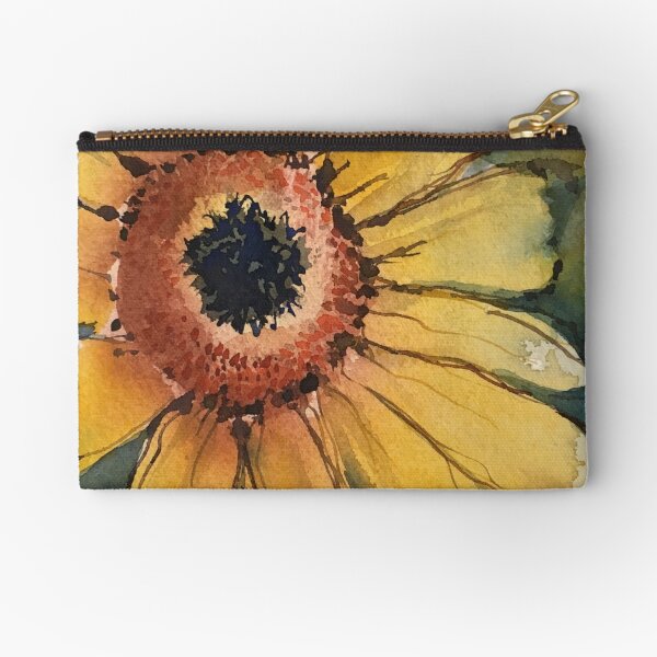 Sunflower Zipper Pouch