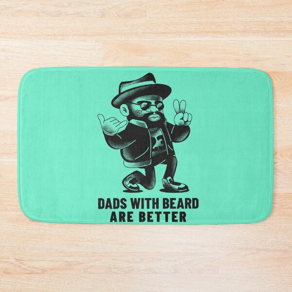 Item preview, DADS WITH BEARDS ARE BETTER designed and sold by Pinu005.