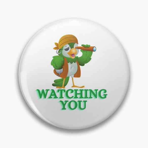 Item preview, Parrot watching you designed and sold by PF-creations.