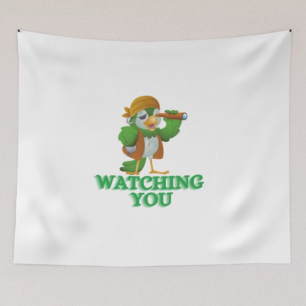 Item preview, Parrot watching you designed and sold by PF-creations.
