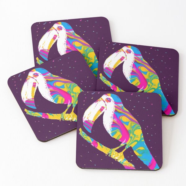 Item preview, Toucan fun neon silhouette designed and sold by Joie-et-Poesie.