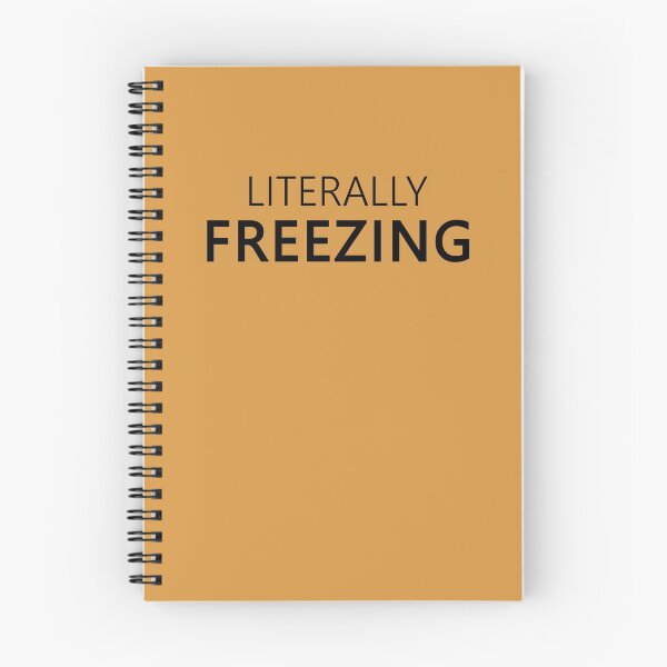 Item preview,  Literally Freezing Cold : Funny winter Sweatshirt designed and sold by FunnyDSN.