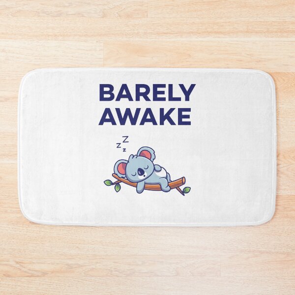 Item preview, Barely Awake - Funny Sleepy, Lazy and Cute Koala Sayings designed and sold by Scratches Tees.